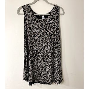 Old Navy Tiger Print Swing Tank